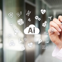 AI, artificial intelligence, in modern medical technology. IOT and automation